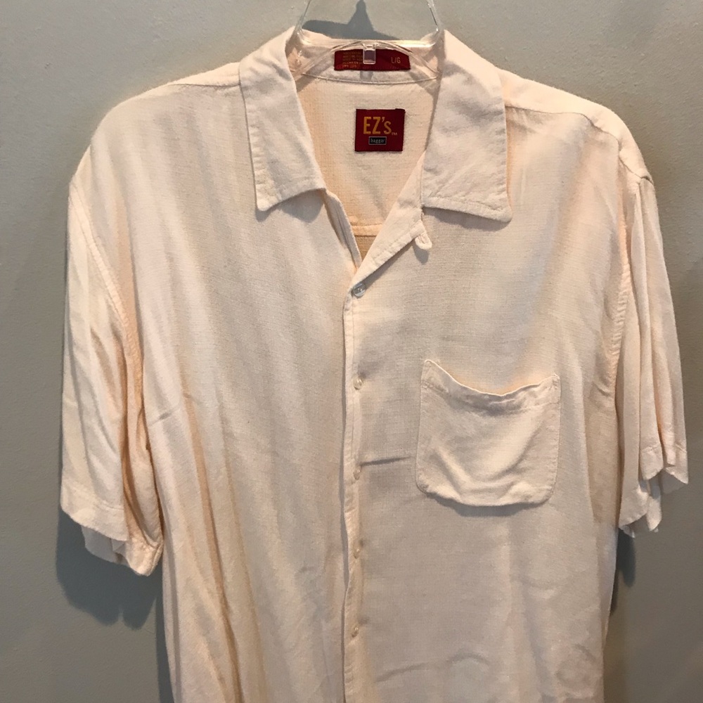 Cream button down - Picture 1 of 2